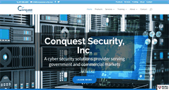 Desktop Screenshot of conquestsecurity.com